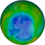 Antarctic Ozone 2009-08-10